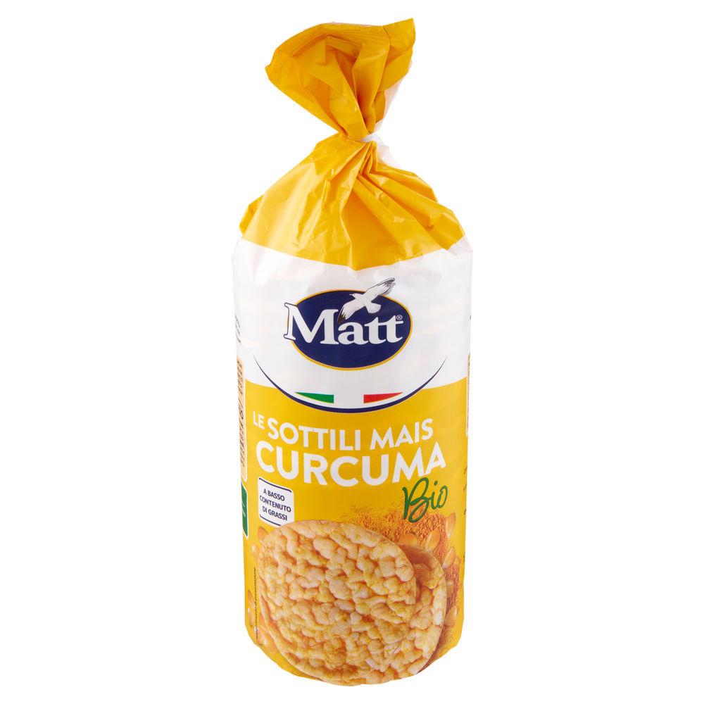 GALLETTE SOTTILI MAIS E CURCUMA BIO MATT G 130 - 6