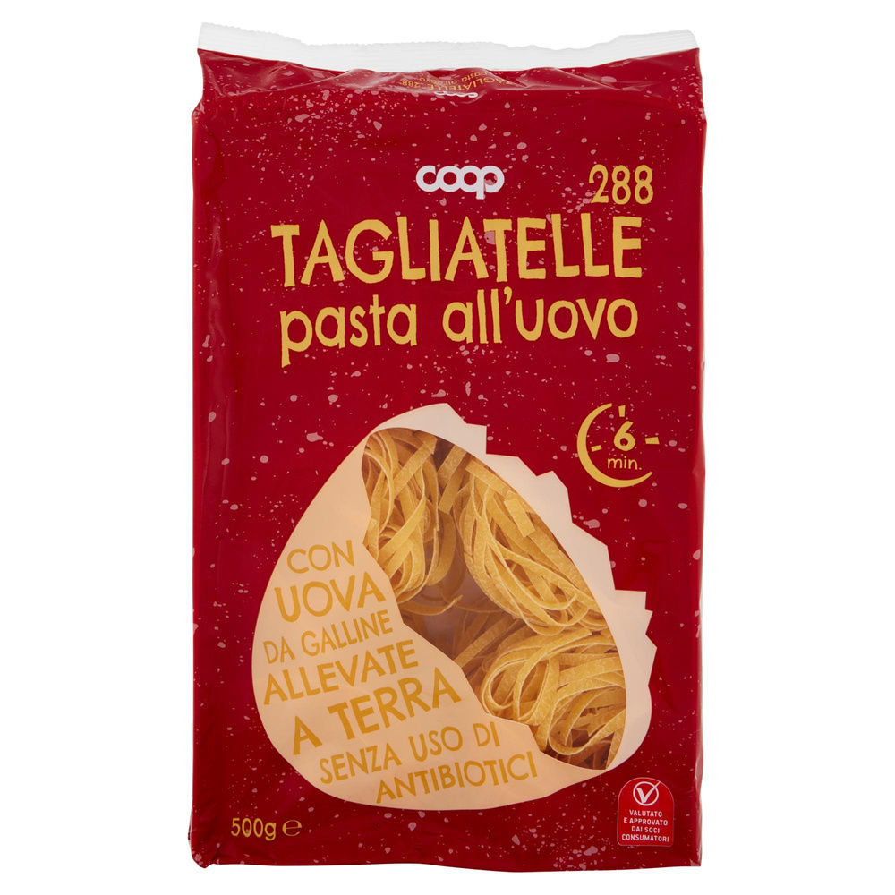 TAGLIATELLE UOVO NIDI N.288 COOP S/USO DI ANTIBIOTICI VASS.G500 - 4