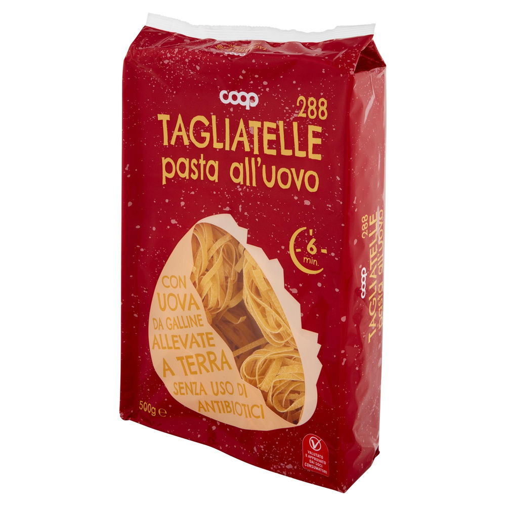 TAGLIATELLE UOVO NIDI N.288 COOP S/USO DI ANTIBIOTICI VASS.G500 - 8