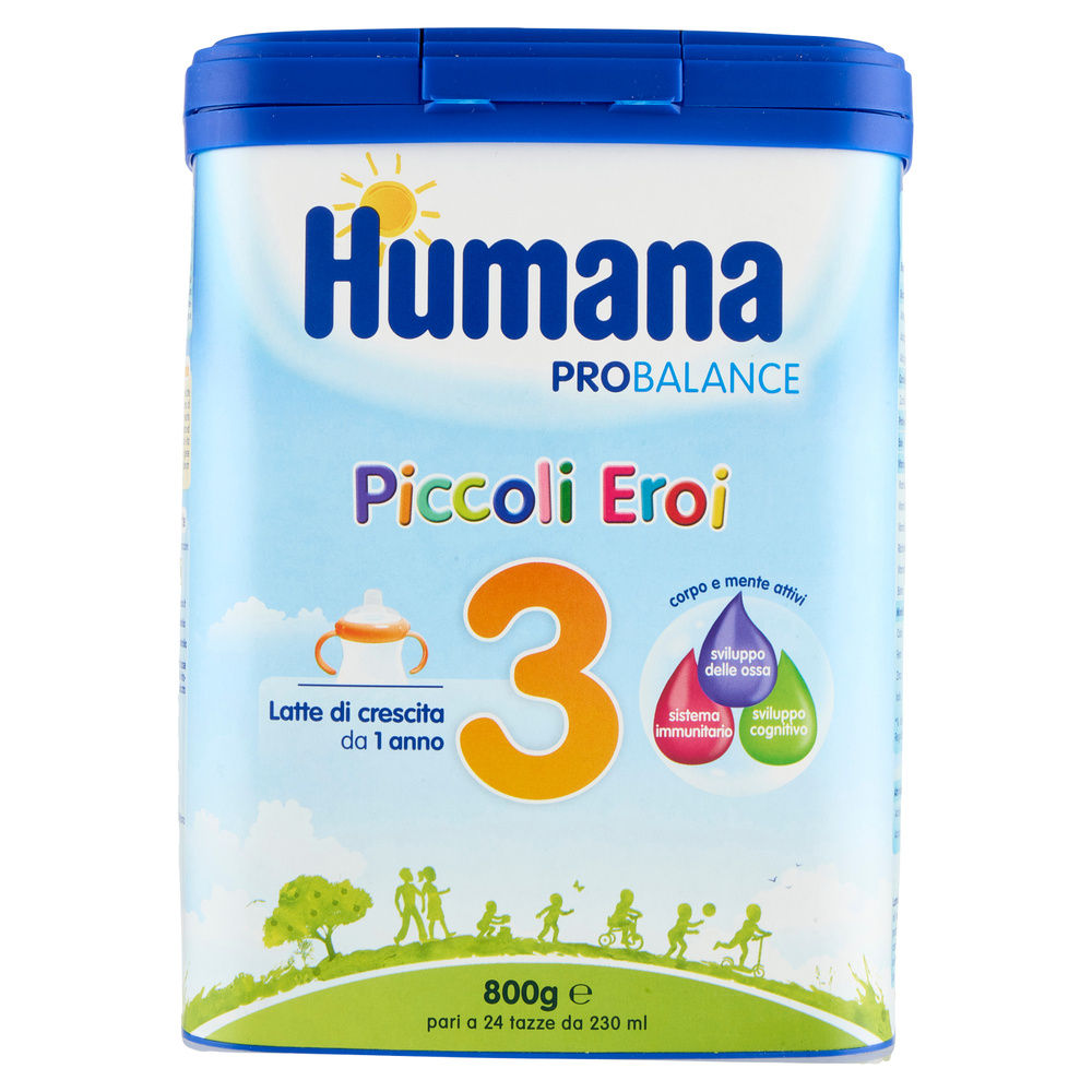 LATTE POLVERE HUMANA 3 BARATTOLO G 800 - 4