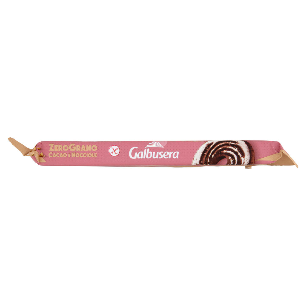BISCOTTI CACAO NOCCIOLA SENZA GLUTINE ZEROGRANO GALBUSERA G 220 - 7