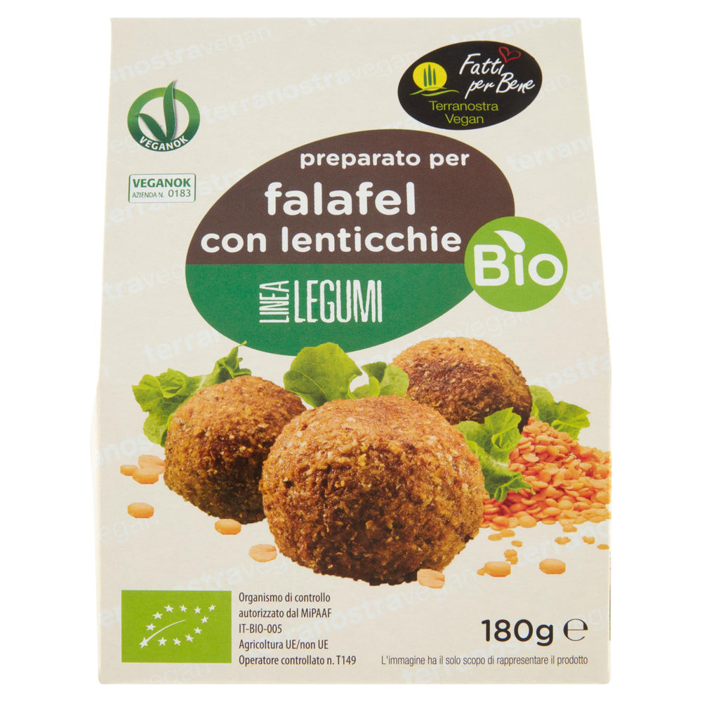 FALAFEL DI LENTICCHIE  BIO G180 - 0