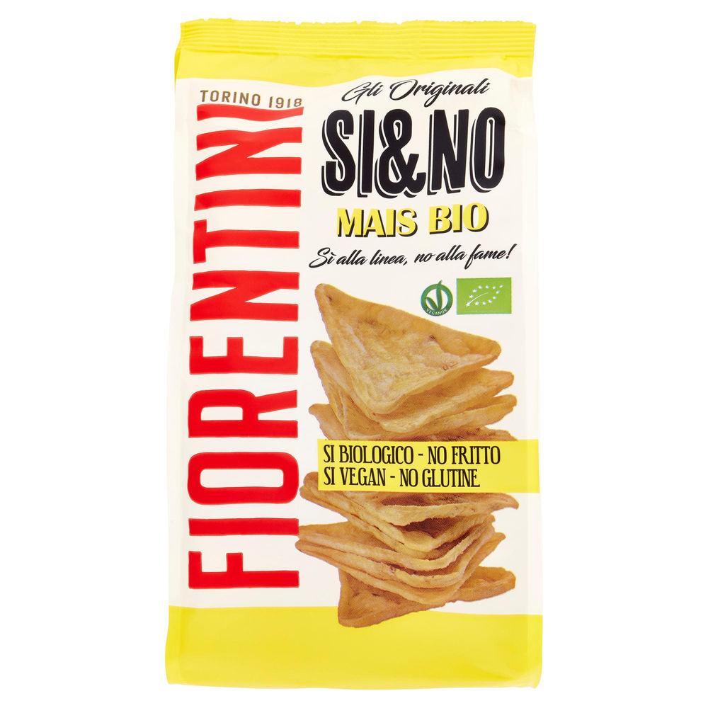 Mini gallette triangolari bio al mais fiorentini g 90