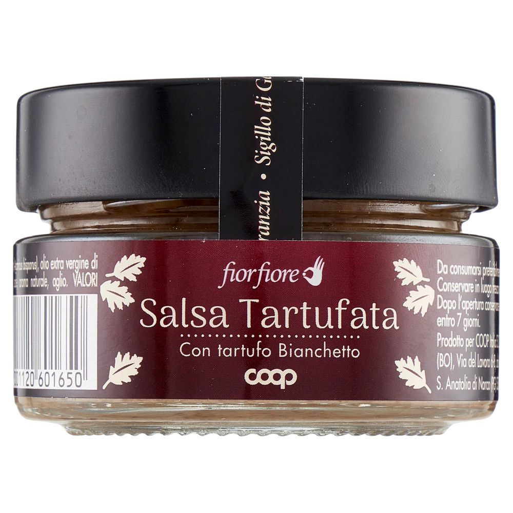 SALSA TARTUFATA FIOR FIORE COOP VV G 80 - 3