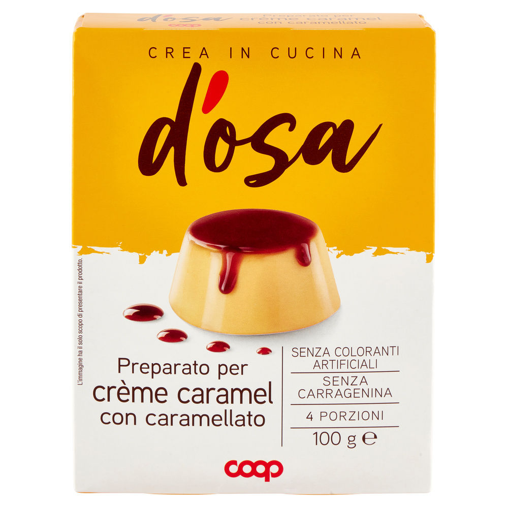 PREPARATO PER CREME CARAMEL D'OSA COOP G 100 - 2