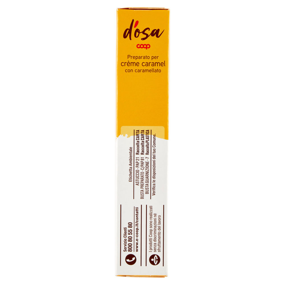 PREPARATO PER CREME CARAMEL D'OSA COOP G 100 - 5