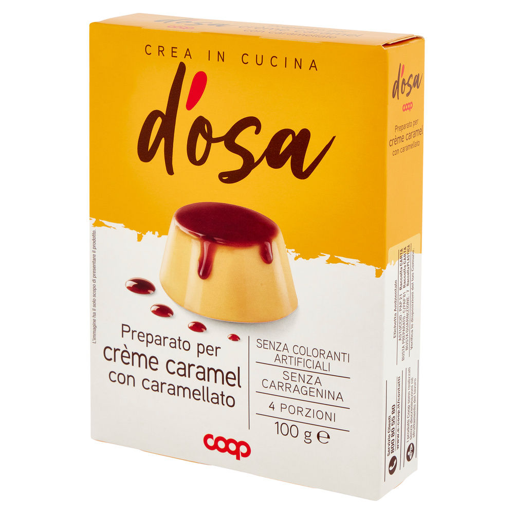 PREPARATO PER CREME CARAMEL D'OSA COOP G 100 - 8