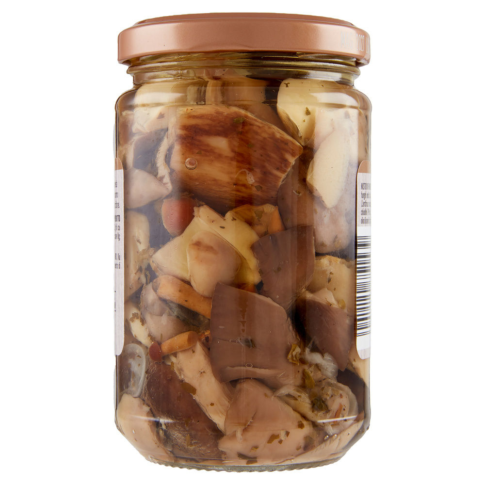 FANTASIA DI FUNGHI CON PORCINI IN OLIO DI GIRASOLE COOP VASO VETRO G 280 - 1