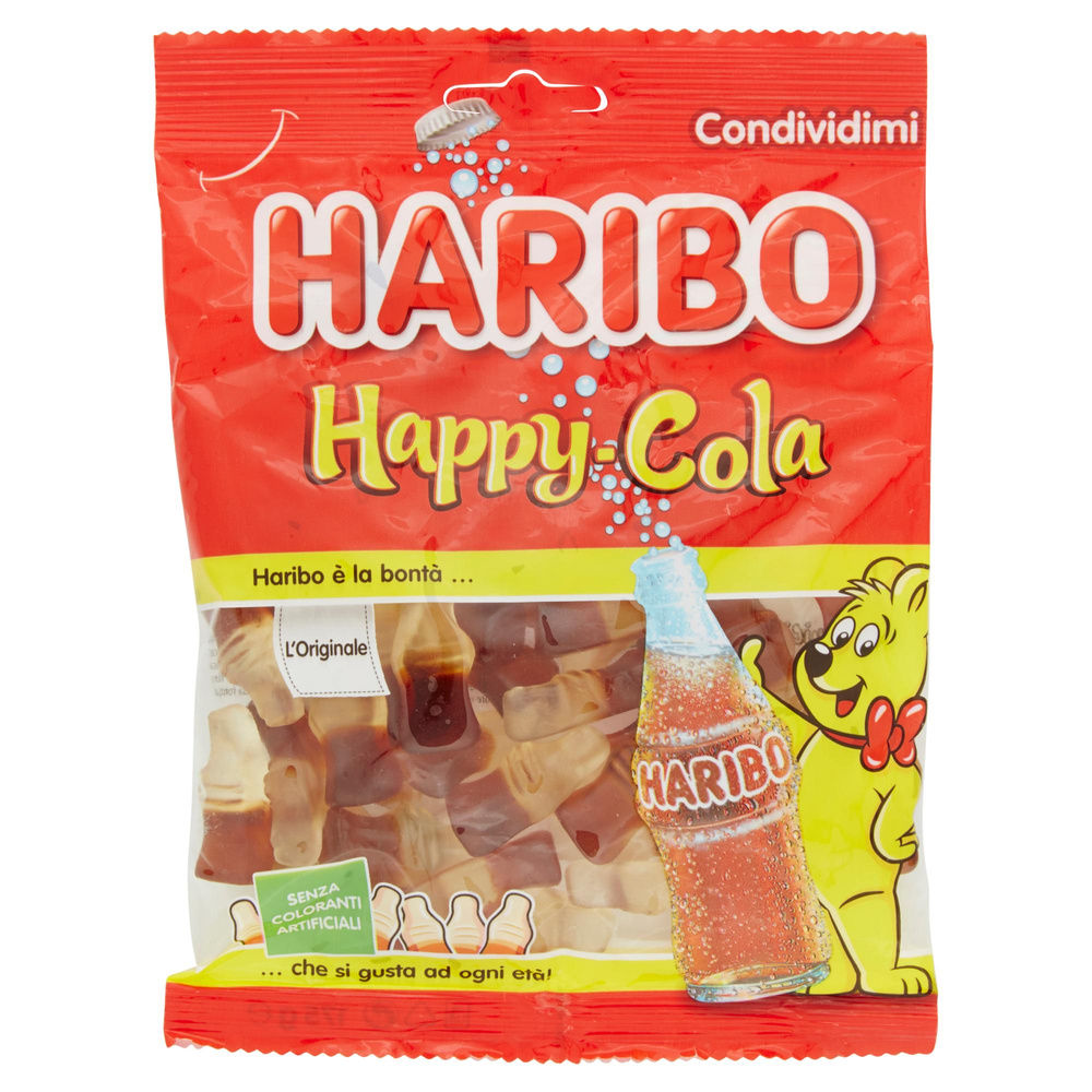 CARAMELLE HAPPY COLA HARIBO BUSTA G 175 - 2