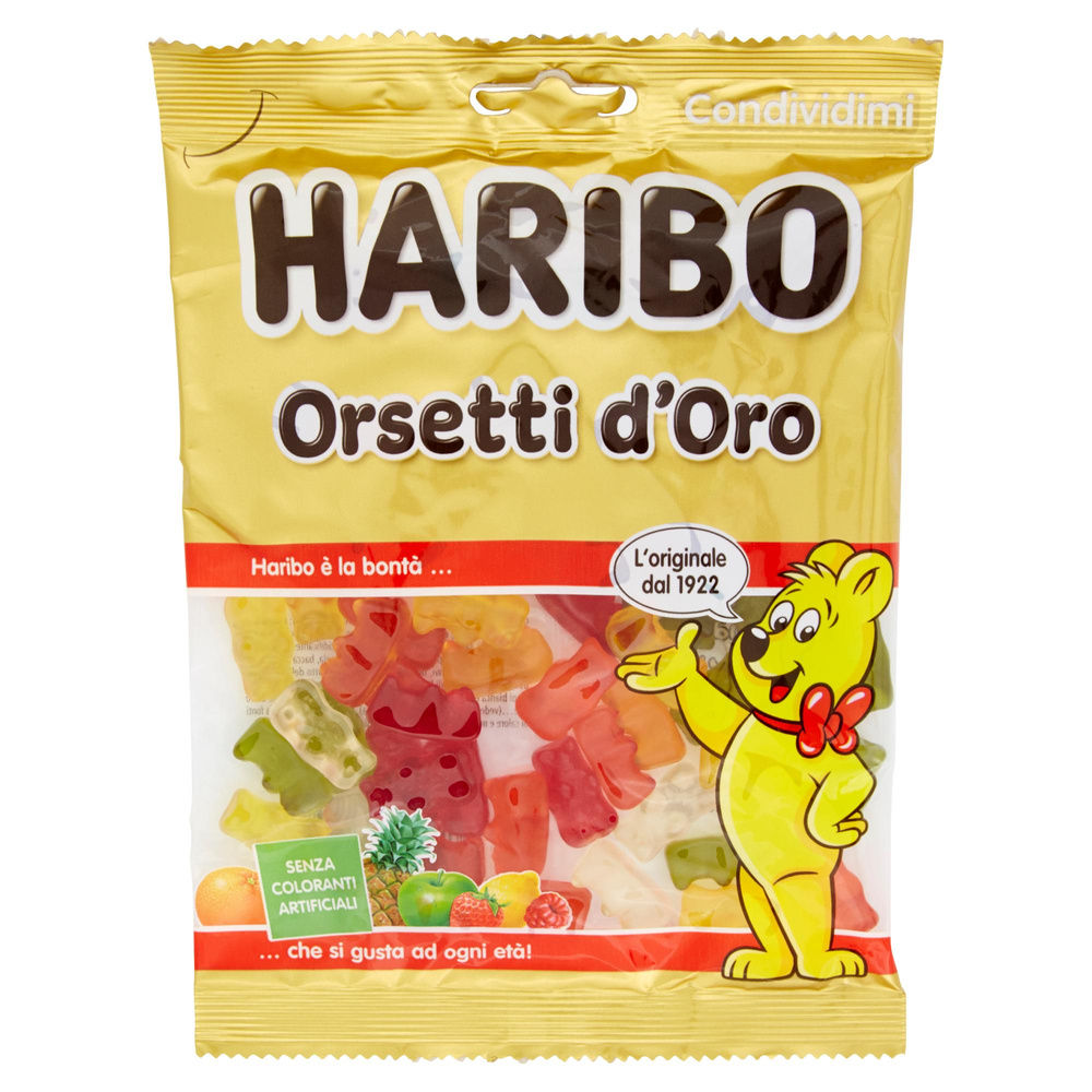 CARAMELLE ORSETTI D'ORO HARIBO BUSTA G 175 - 7