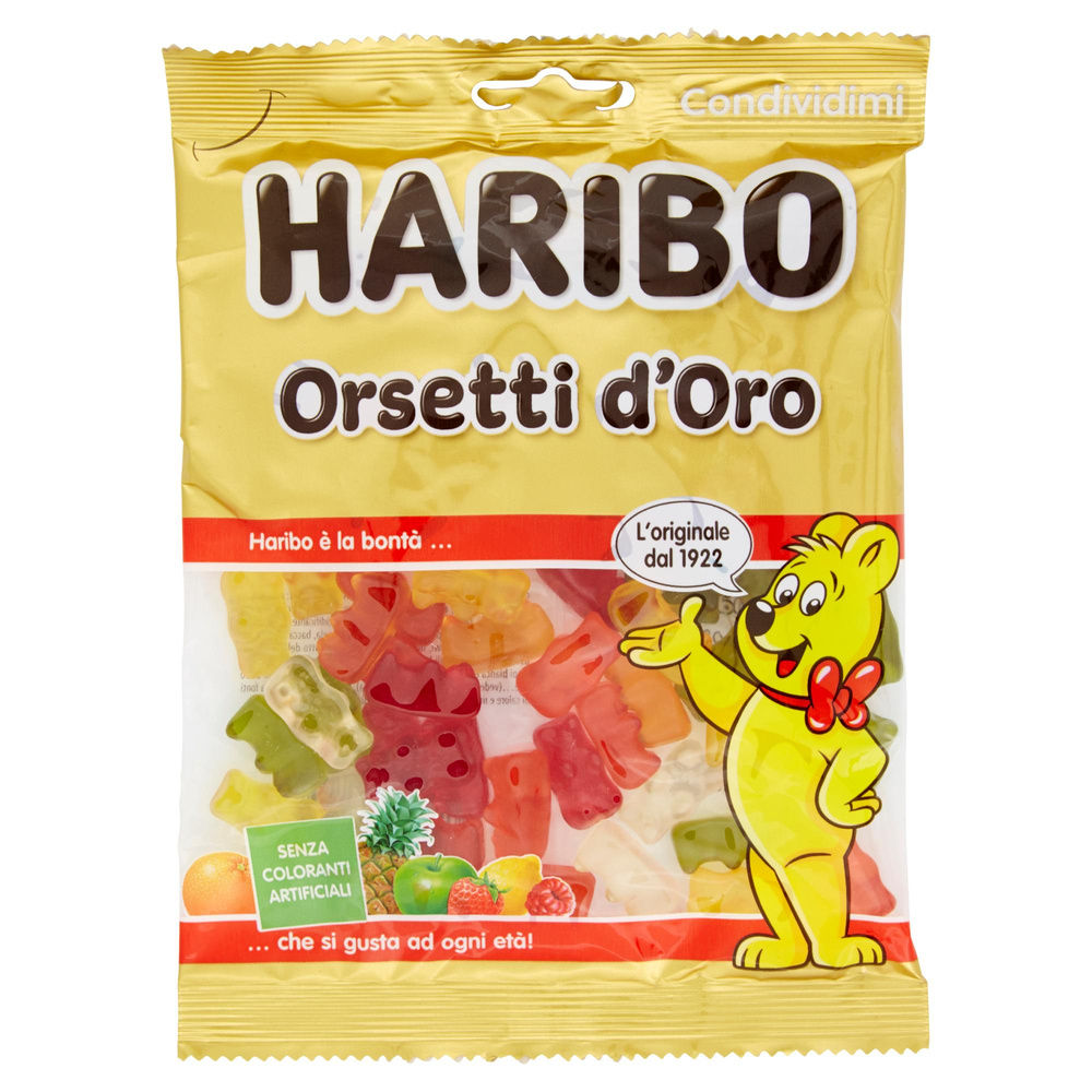 CARAMELLE ORSETTI D'ORO HARIBO BUSTA G 175 - 3