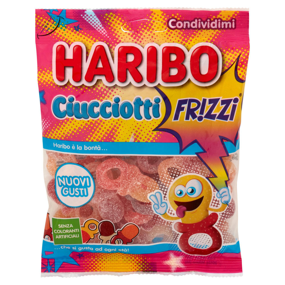 CARAMELLE CIUCCIOTTI FRIZZI HARIBO BUSTA G 175 - 7