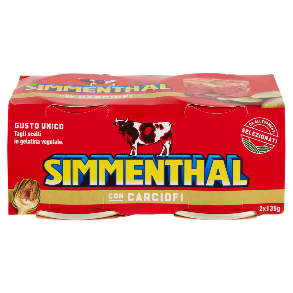 SIMMENTHAL CON CARCIOFI 135G X 2 - 2