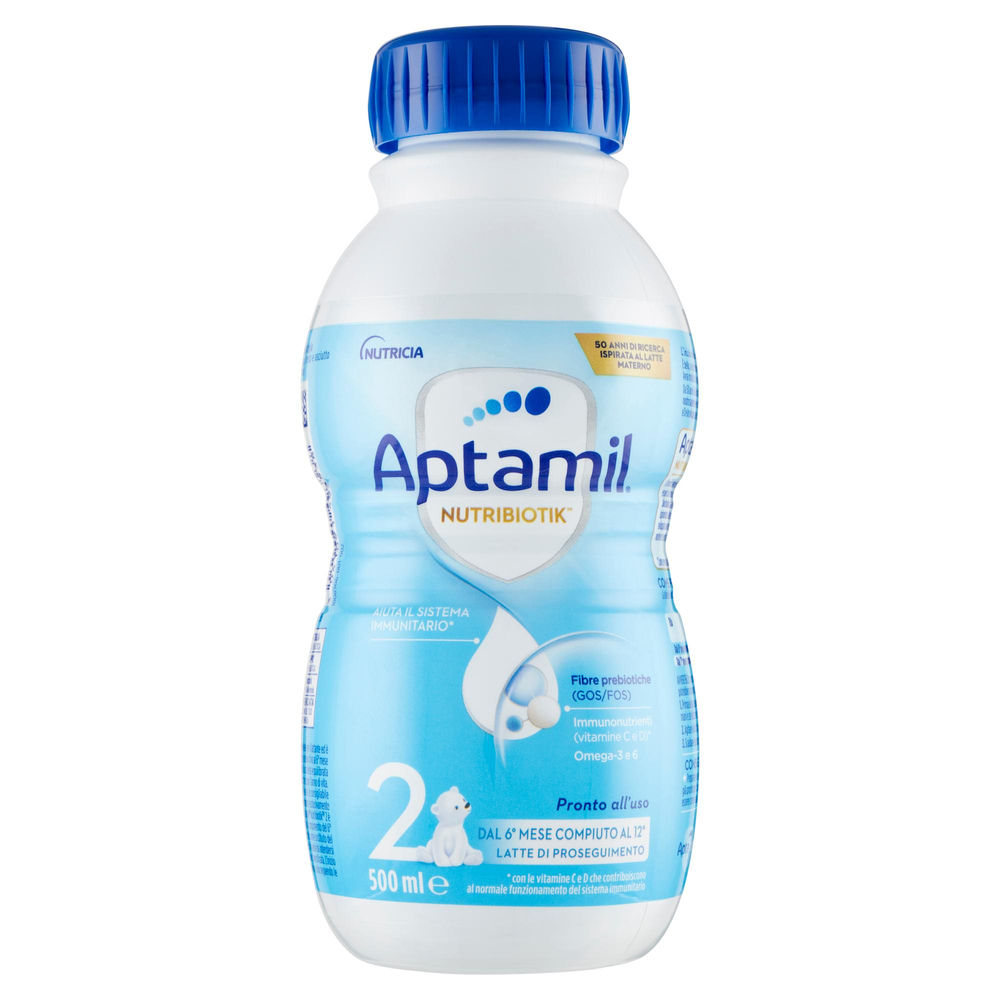 Latte liquido proseguimento aptamil 2 bottiglia ml 500