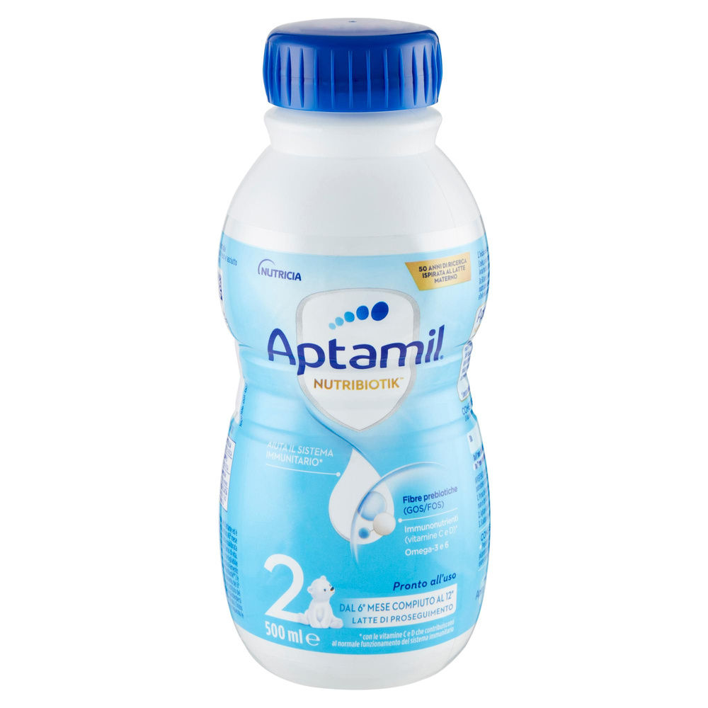 LATTE LIQUIDO PROSEGUIMENTO APTAMIL 2 BOTTIGLIA ML 500 - 5
