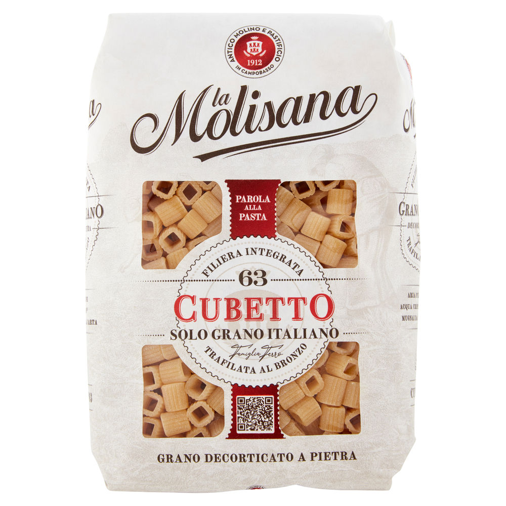 PASTA DI SEMOLA CUBETTO LA MOLISANA G 500 - 0