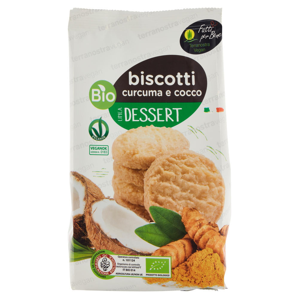 BISCOTTI COCCO E CURCUMA BIO G200 - 6