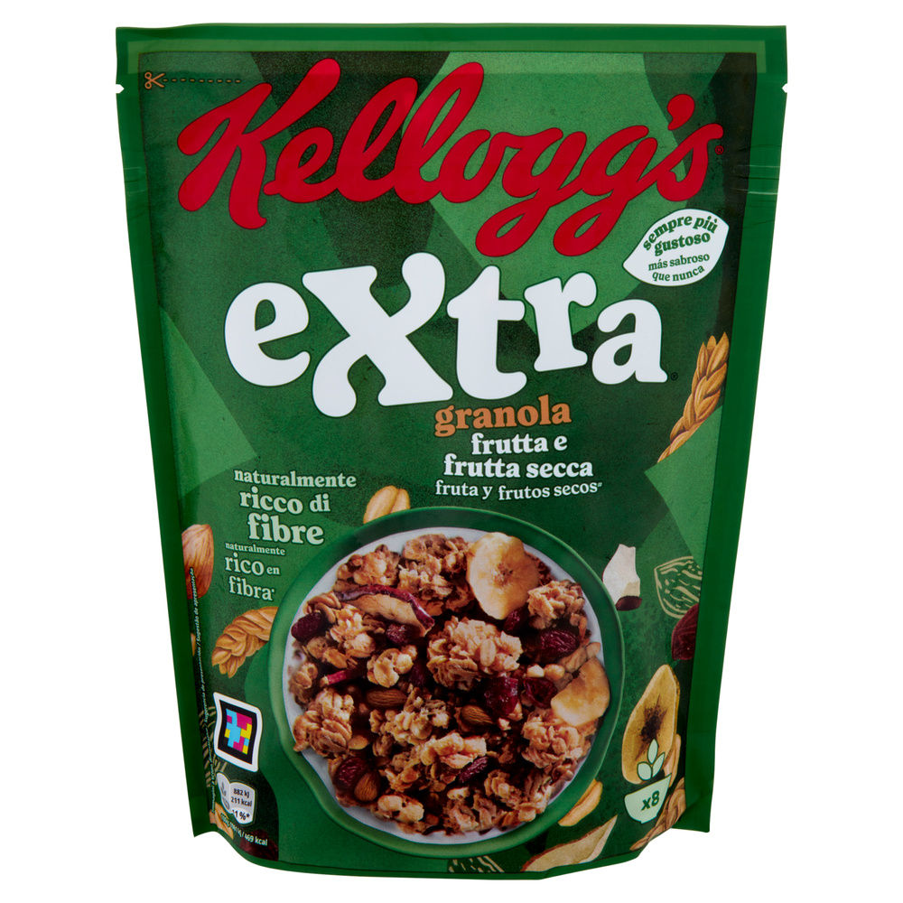MUESLI KELLOGG'S EXTRA FRUTTA E FRUTTA SECCA BUSTA G 375 - 12