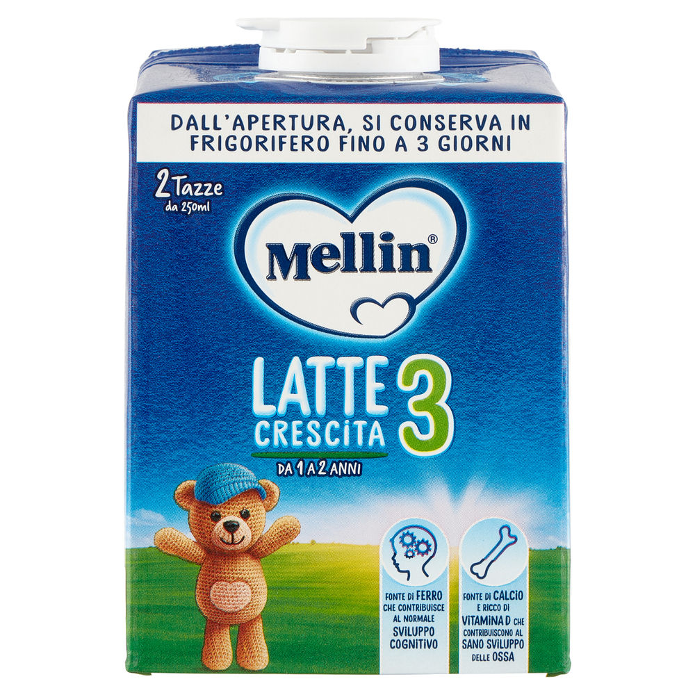 LATTE CRESCITA MELLIN 3 BRICK 500ML - 0