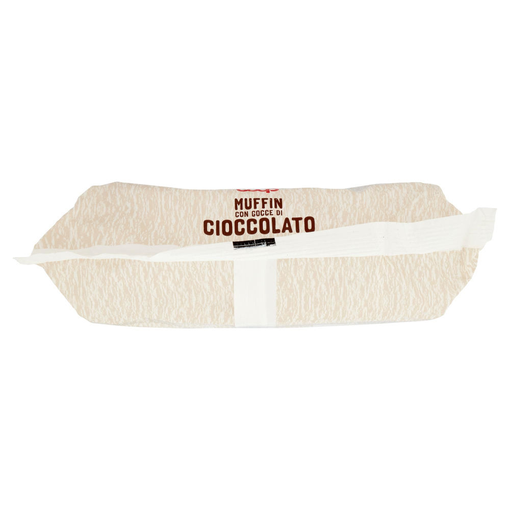 MUFFIN CLASSICO CON GOCCE DI CIOCCOLATO COOP FLOW-PACK G 252 - 7