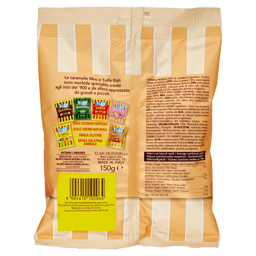 CARAMELLE TOFFÈ KREMCARAMEL ELAH BUSTA G 150 - 1