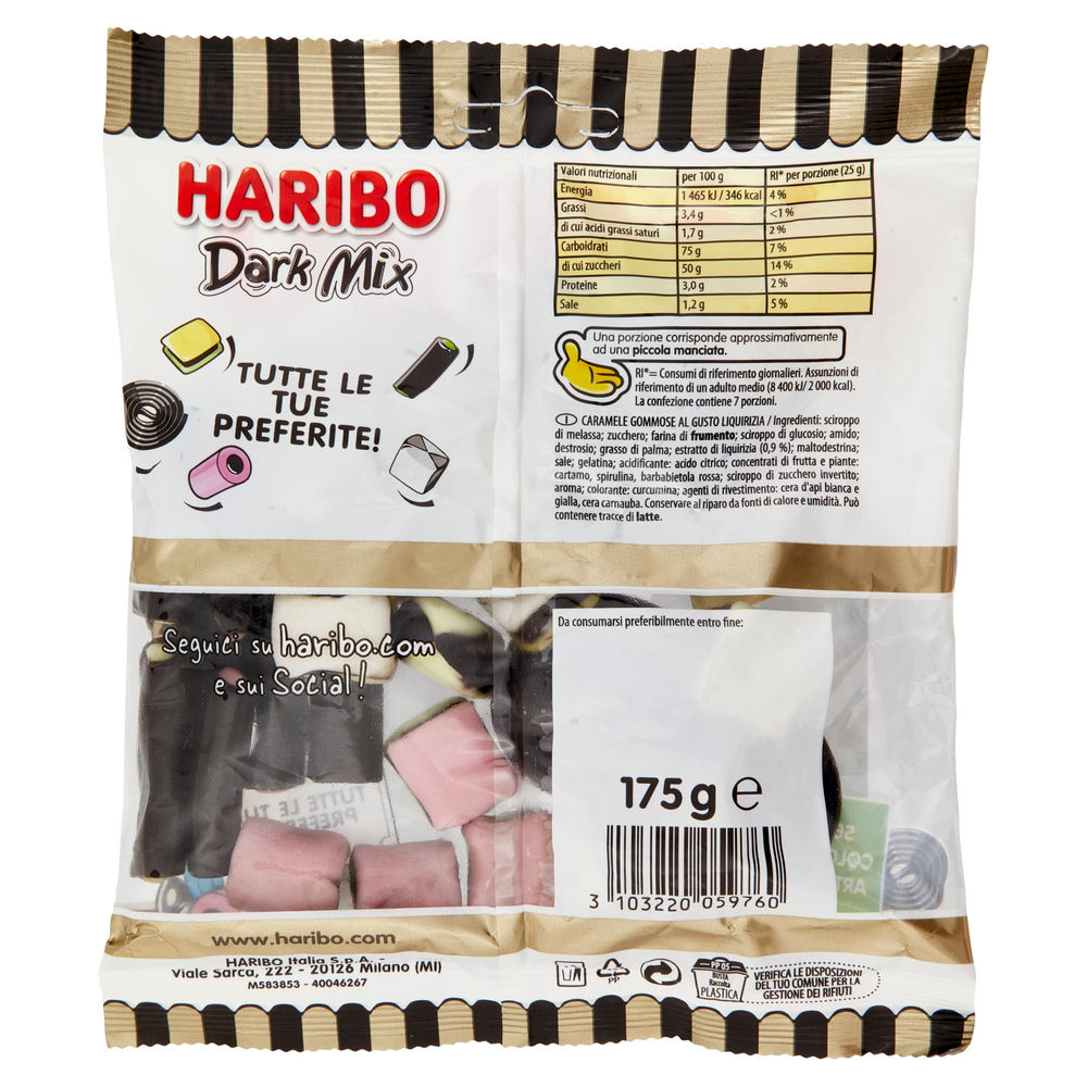 DARK MIX HARIBO BUSTA G 175 - 1