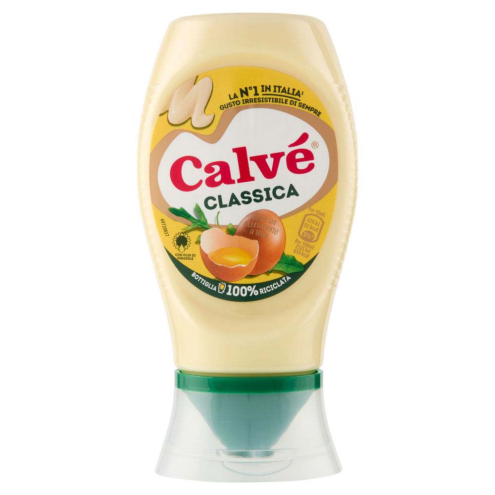 Maionese classica top down calvè g 238 ml 250