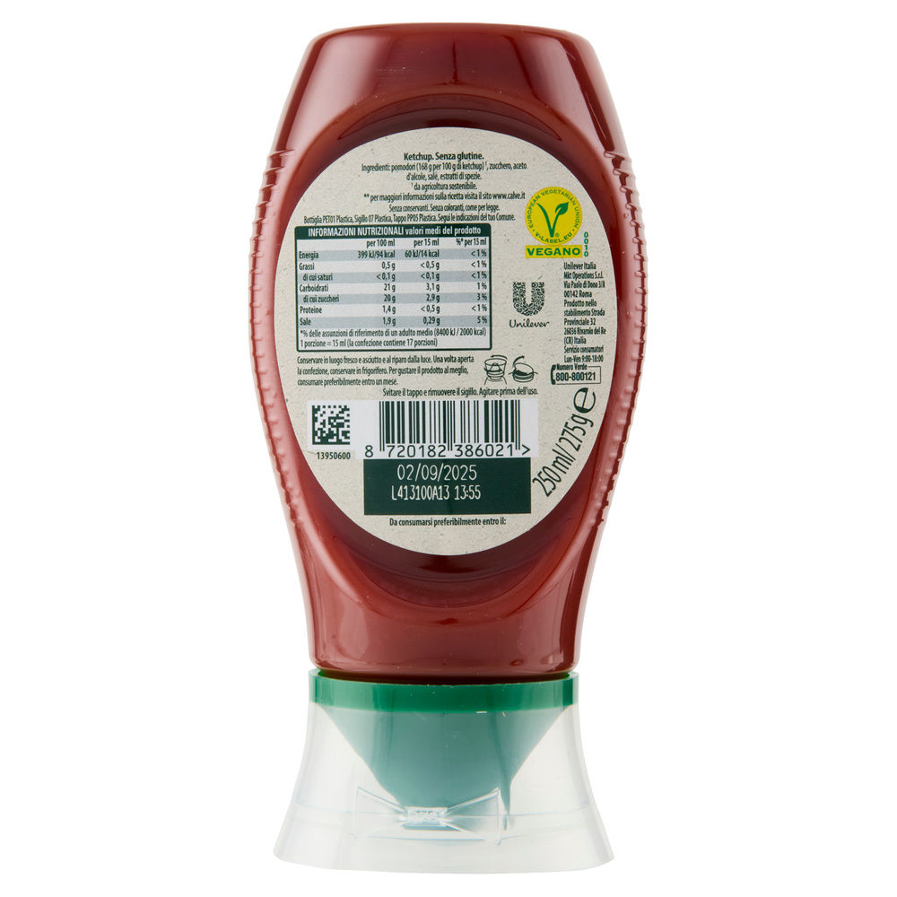 KETCHUP TOP DOWN CALVÈ G 275 ML 250 - 1