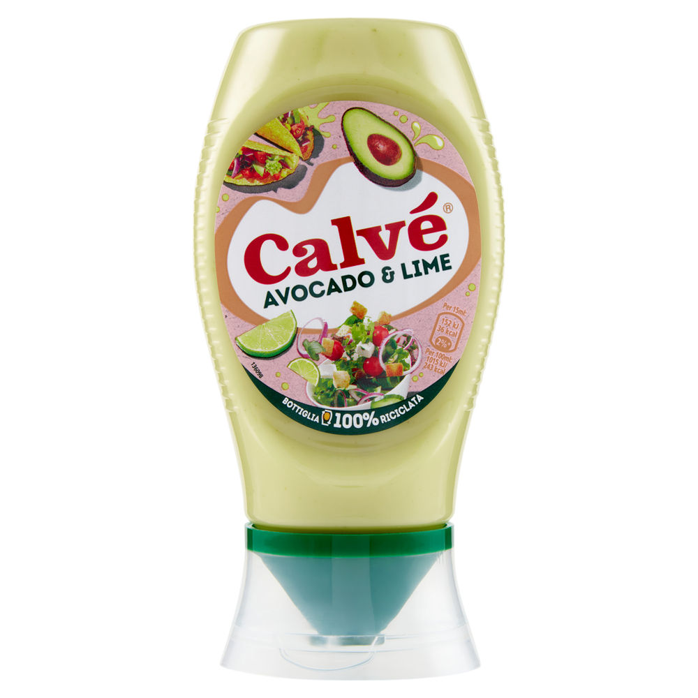 SALSA AVOCADO & LIME CALVÈ G255 - 0