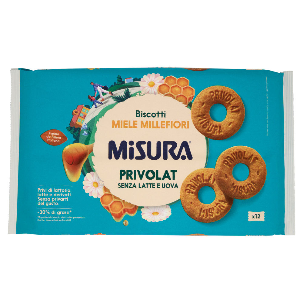 Biscotti miele misura privolat g 400