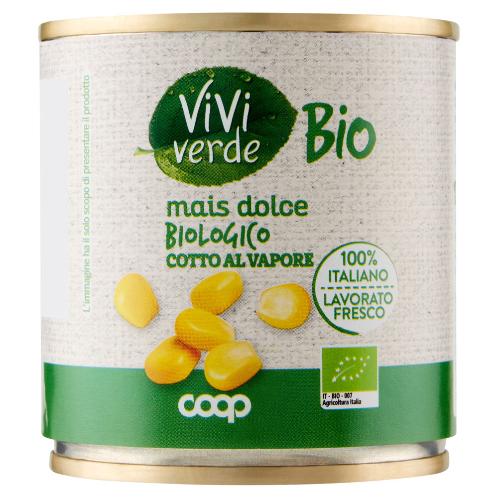 Mais dolce bio vivi verde coop g160 sgocc. g140