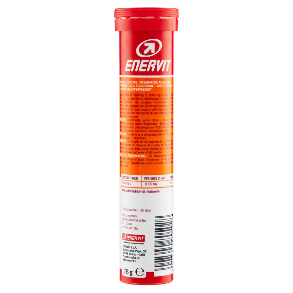 ENERVIT SPORT VITAMINA C 1000 GR76 - 1