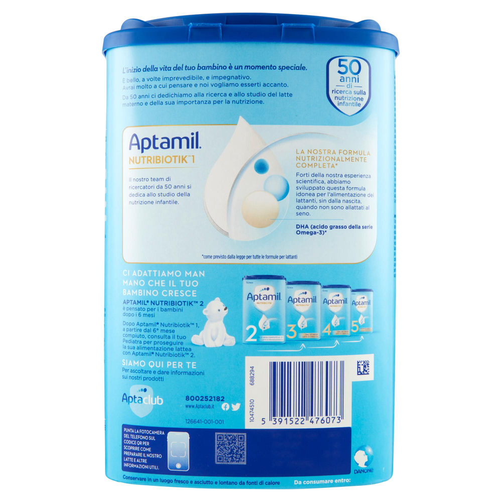 LATTE APTAMIL 1 PARTENZA BARATTOLO G830 - 2