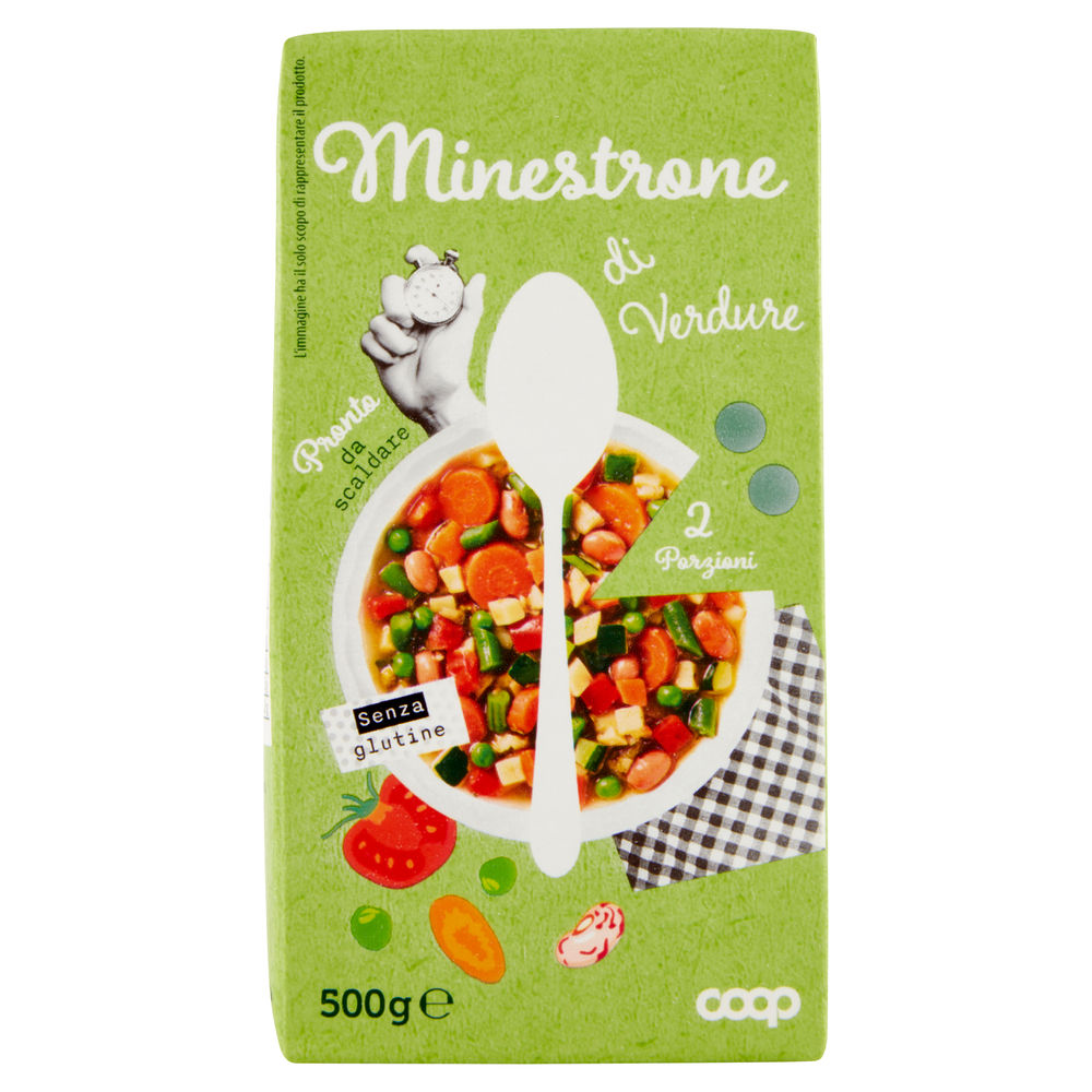 Minestrone di verdure brick coop g500