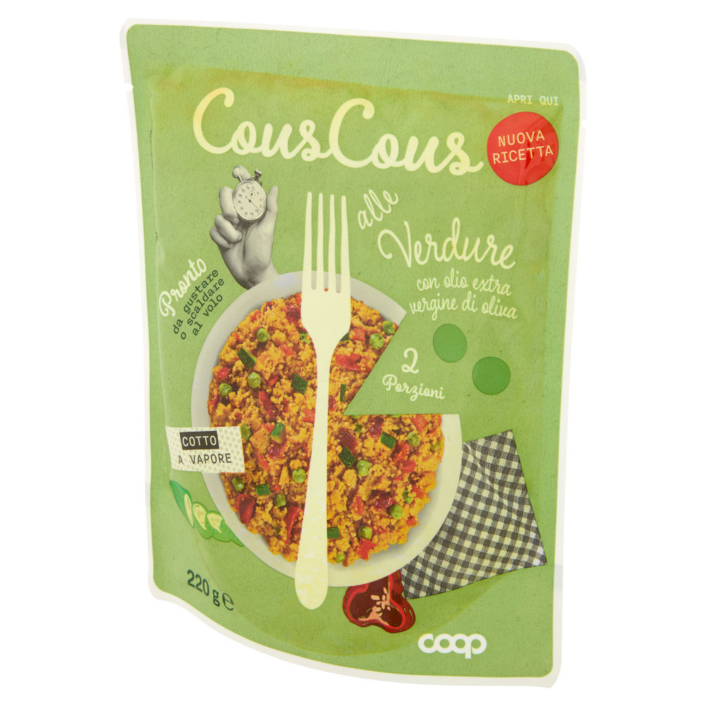 COUS COUS CON VERDURE COOP BUSTA G220 - 3