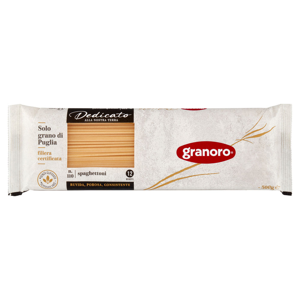SPAGHETTONI DEDICATO GRANORO 500G - 4