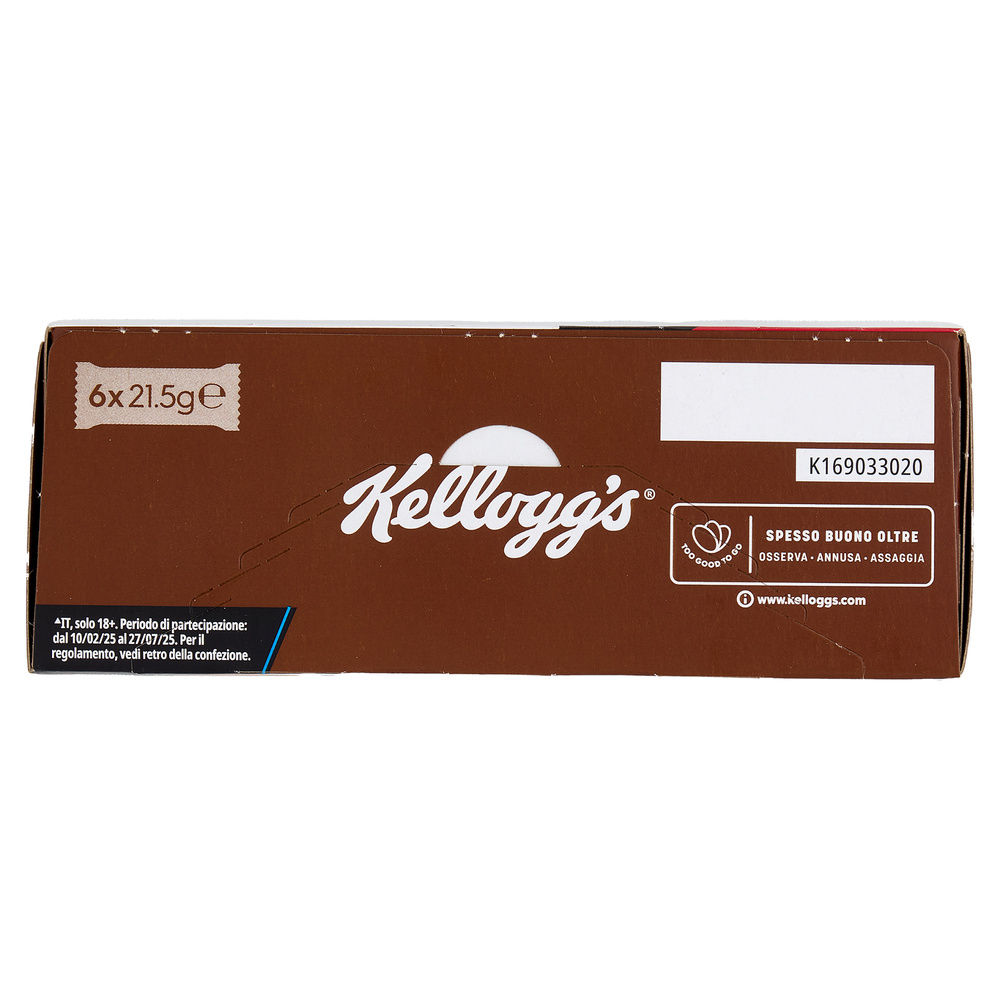 BARRETTA KELLOGG'S SPECIAL K CIOCCOLATO FONDENTE SCATOLA PZ.6 G 129 - 6