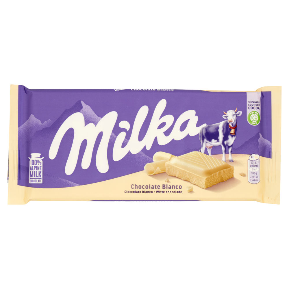 TAVOLETTA CIOCCOLATO MILKA BIANCO INC. GR.100 - 0