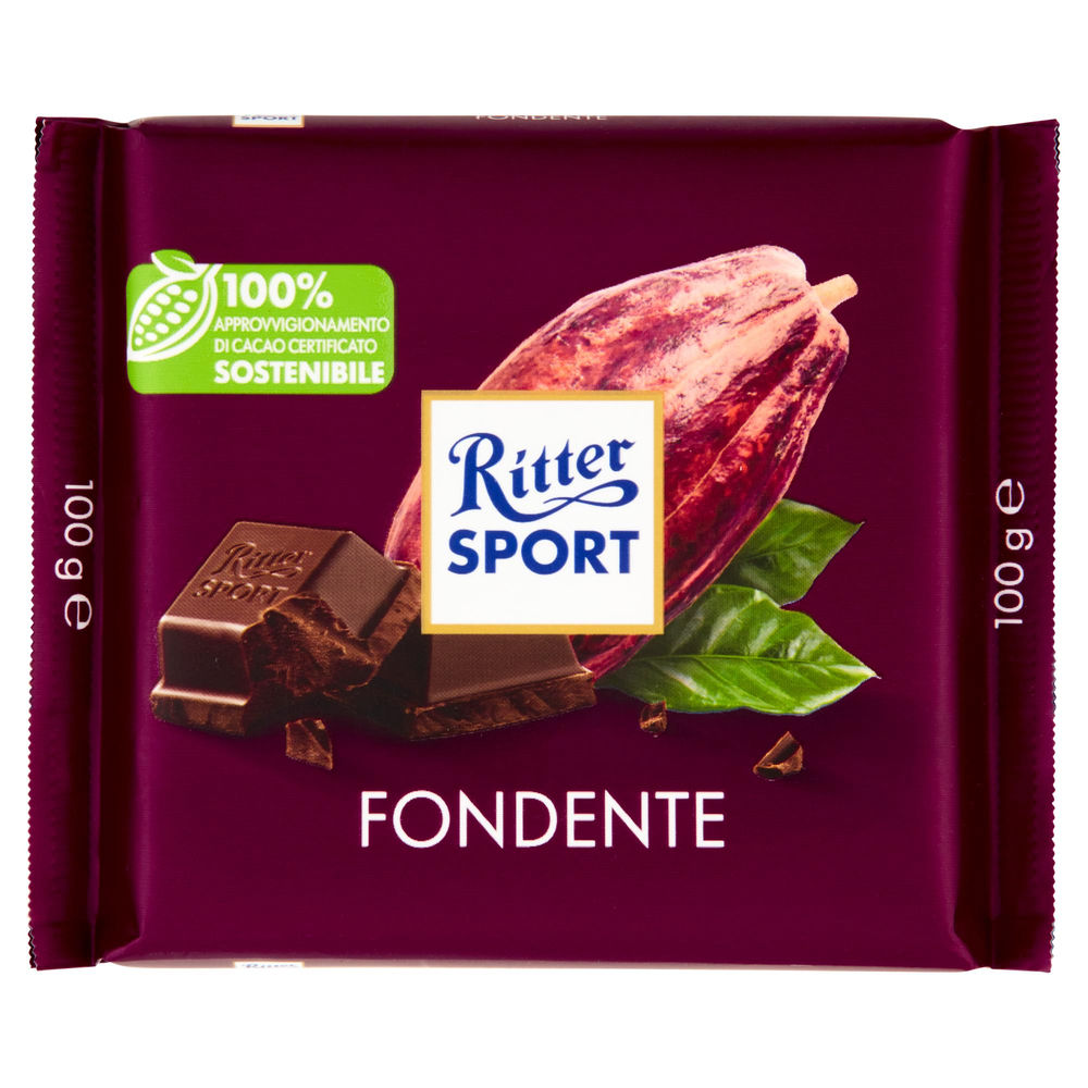 TAVOLETTA CIOCCOLATO RITTER FONDENTE INC. G 100 - 0