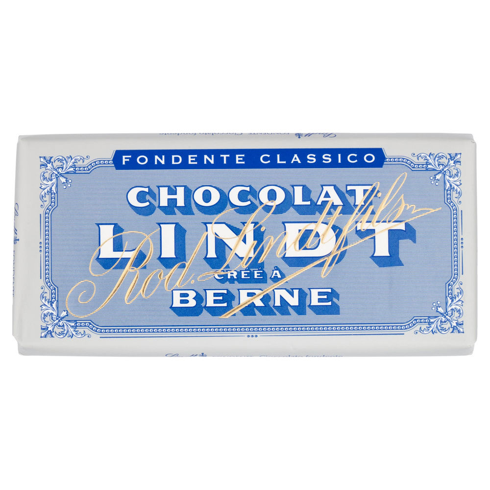 TAVOLETTA CIOCCOLATO LINDT FONDENTE SURFIN INCARTO GR.100 - 2