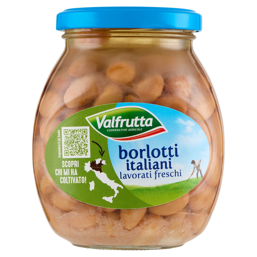 FAGIOLI BORLOTTI VALFRUTTA VV. G360 SGOCC.G240 - 0