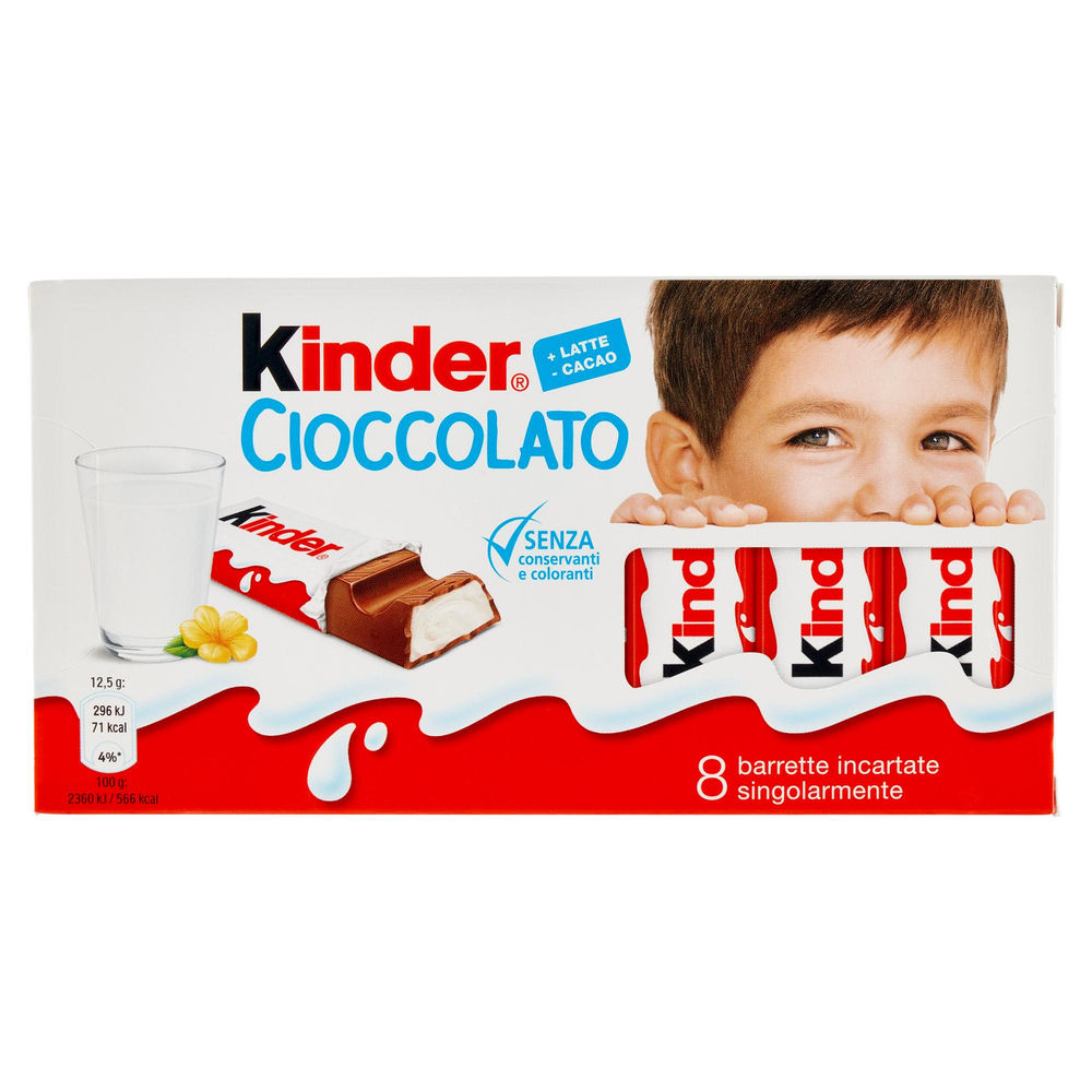 Kinder  t.8 scatola g 100
