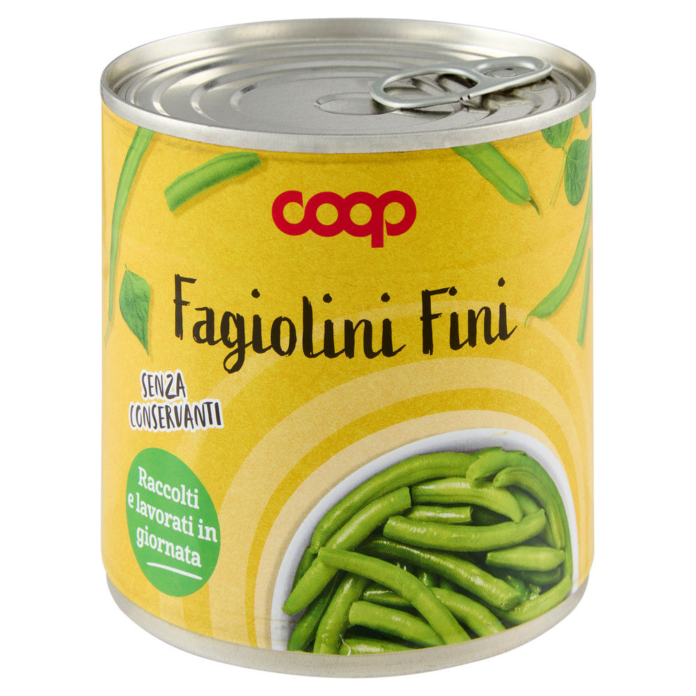 FAGIOLINI COOP FINI BARATTOLO G400 SGOCC.G220 - 6