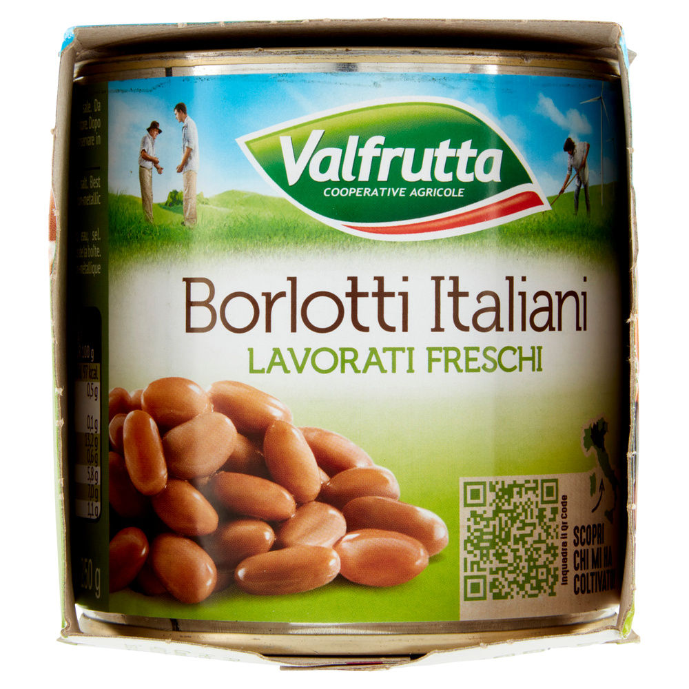 FAGIOLI BORLOTTI VALFRUTTA G 400X3 SGOCC G 250X3 - 2