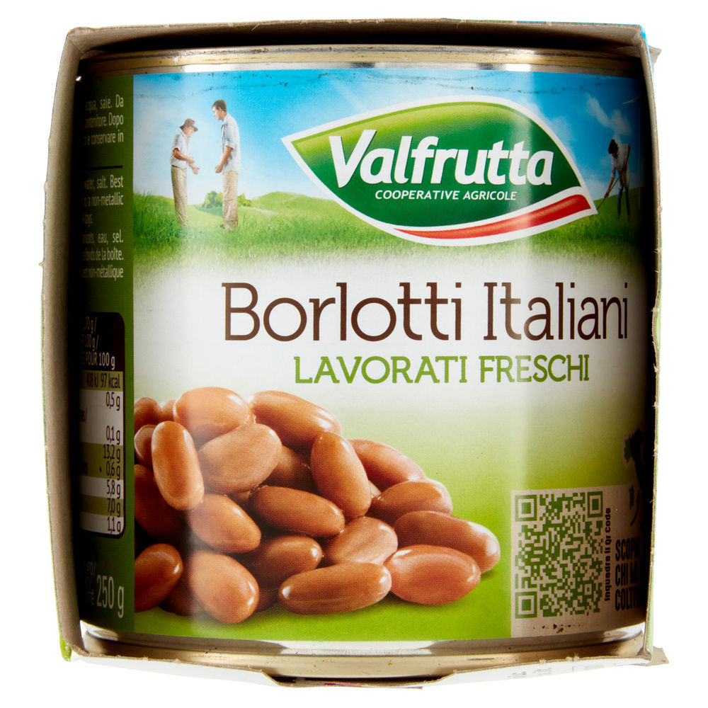 FAGIOLI BORLOTTI VALFRUTTA G 400X3 SGOCC G 250X3 - 5