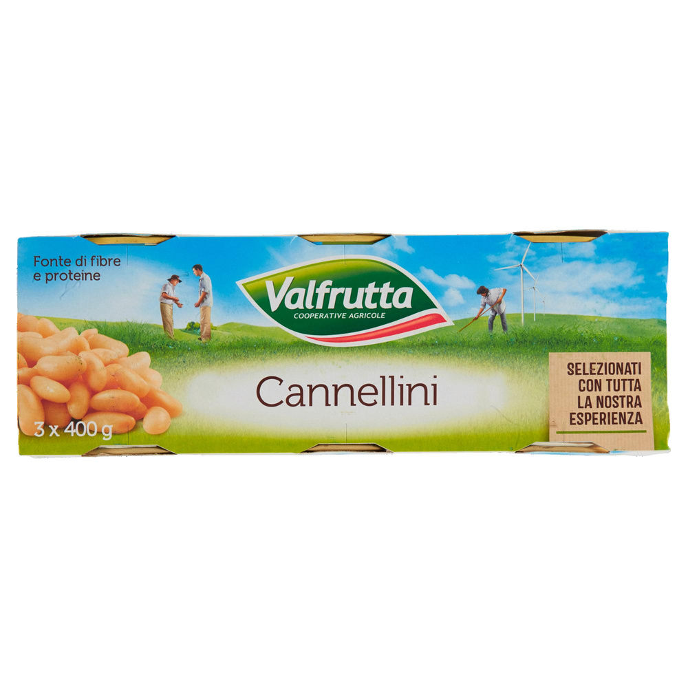 FAGIOLI CANNELLINI VALFRUTTA SC.G 400 SGOCC G 240X3 - 3