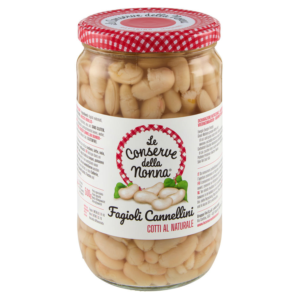FAGIOLI CANNELLINI NAT.LE CONS.DELLA NONNA G 680 SGOCC G 500 - 3