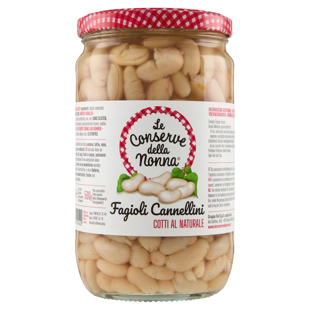 FAGIOLI CANNELLINI NAT.LE CONS.DELLA NONNA G 680 SGOCC G 500 - 4