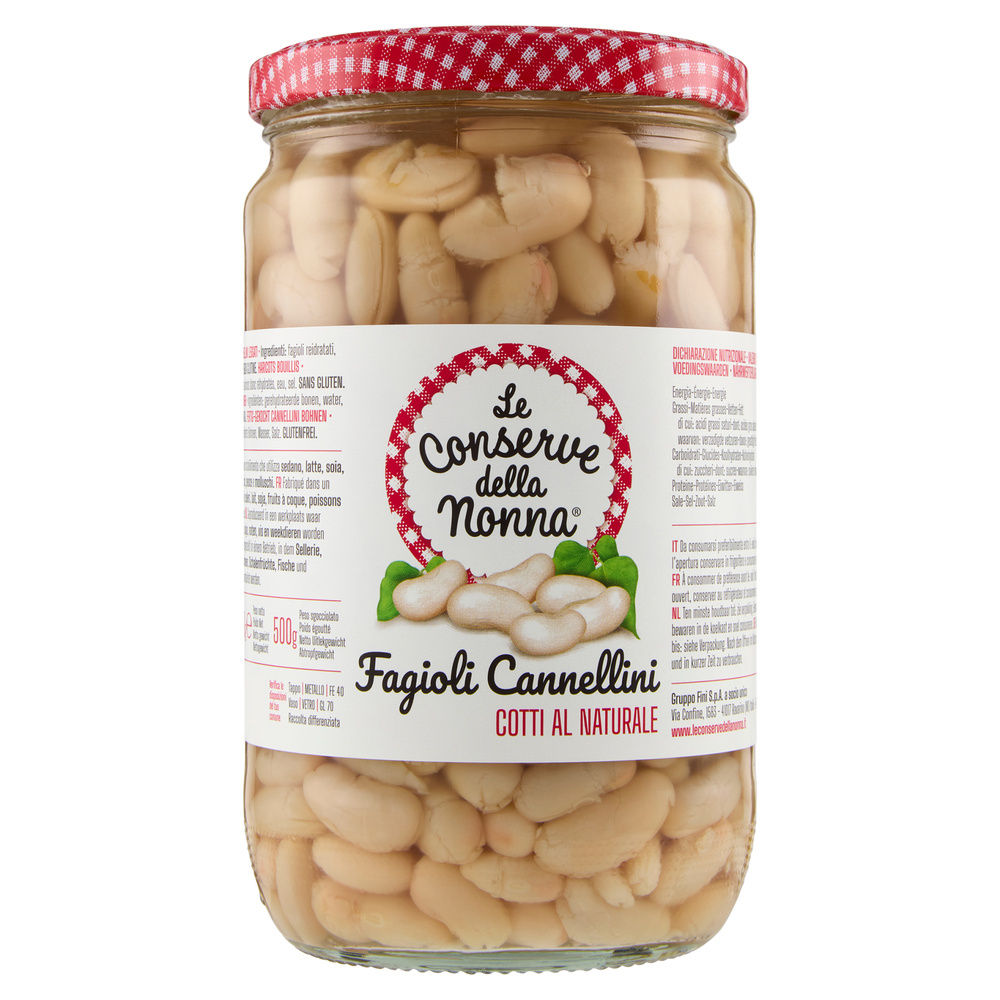 FAGIOLI CANNELLINI NAT.LE CONS.DELLA NONNA G 680 SGOCC G 500 - 0