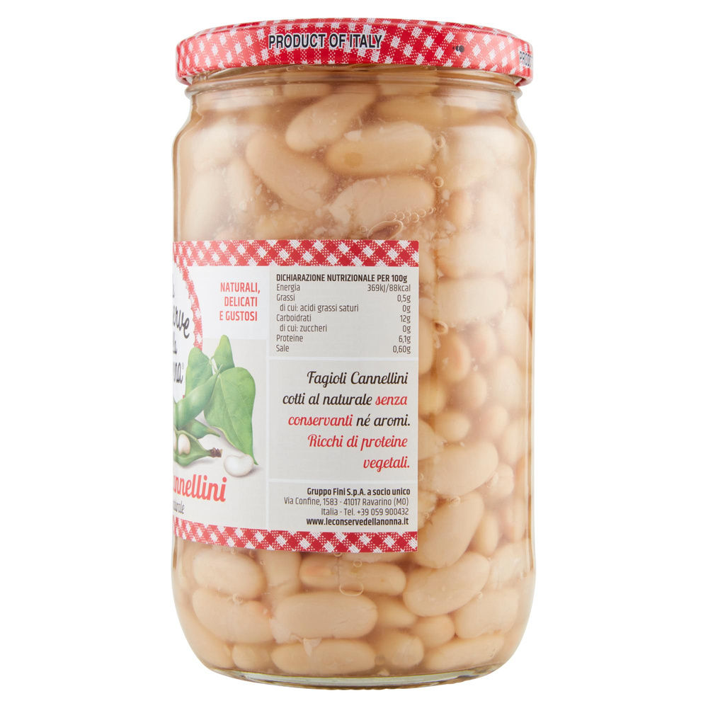 FAGIOLI CANNELLINI NAT.LE CONS.DELLA NONNA G 680 SGOCC G 500 - 7